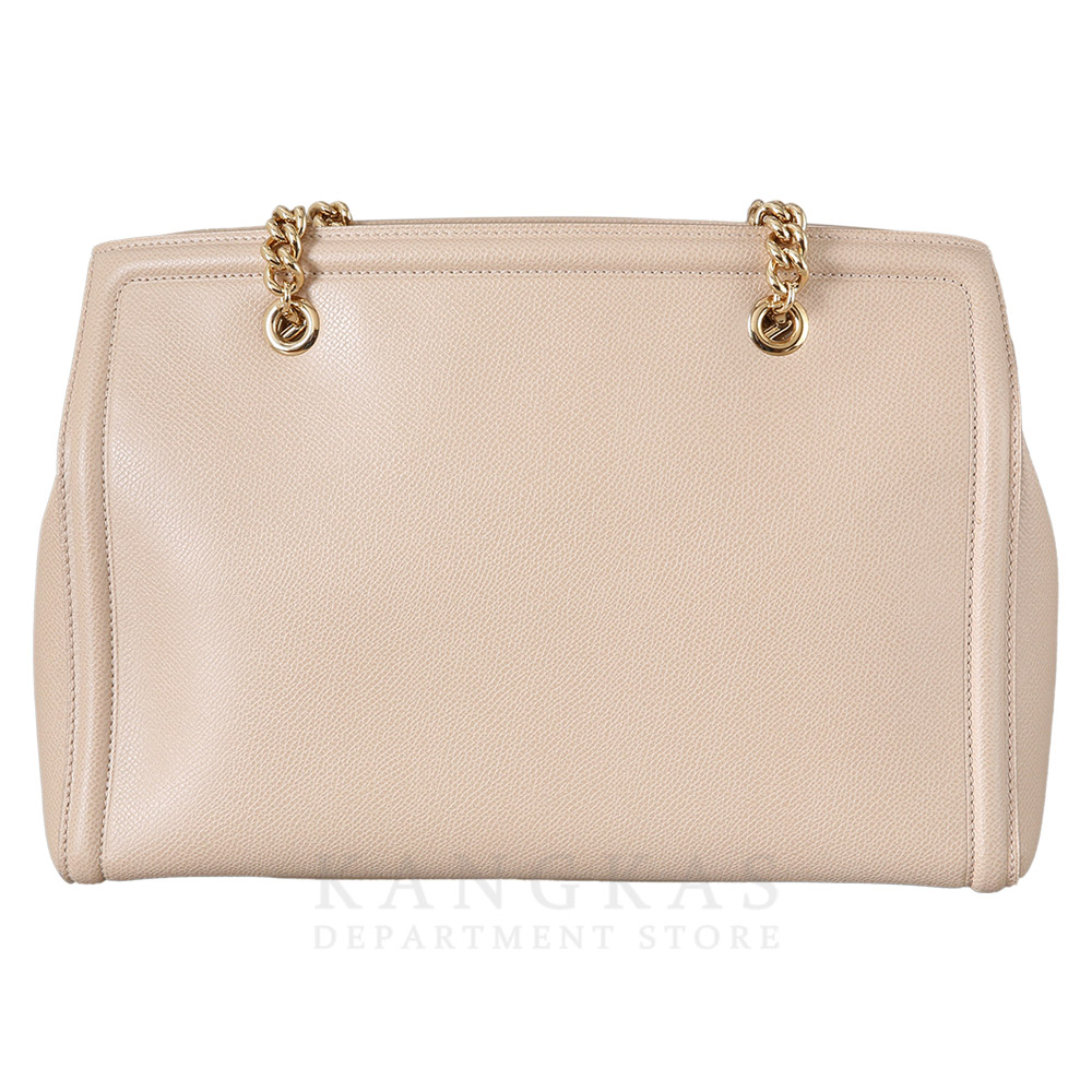 FERRAGAMO(USED)페레가모 바라리본 레더 체인백